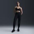 Nike Dri-FIT Bliss 7/8-Jogger mit mittelhohem Bund für Damen - Schwarz