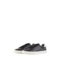 TOM TAILOR Herren Sneaker aus Leder, schwarz, Uni, Gr. 41