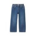 TOM TAILOR Jungen Baggy Jeans mit recycelter Baumwolle, blau, Uni, Gr. 110