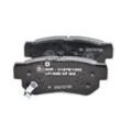 DELPHI Bremsbelagsatz HYUNDAI,KIA,SSANGYONG LP1539 583021FA50,583022HA00,5830226A30 583022EA30,583021FE00,583023KA60,583023CA20,583022GA00,583023FA10