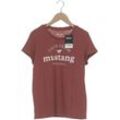 Mustang Damen T-Shirt, bordeaux, Gr. 36