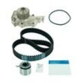 SKF Wasserpumpe + Zahnriemensatz CHEVROLET,DAEWOO VKMC 90008 25194440,12810A81400000,17400A60D0100 Wasserpumpe + Zahnriemenkit 1145A051,VKMA90008