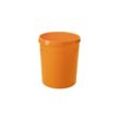 Papierkorb grip 31,2 x 35 cm (d. x h) 18l Polypropylen Farbe: orange 1 Sortierfach