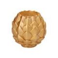 STARPAK Kugelkerze Pine Cone gold