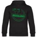 multifanshop Kapuzen Sweatshirt - Mönchengladbach - Meine Fankurve - Druck grün - Hoodie