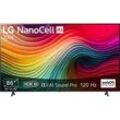 LG 86NANO81T6A NanoCell TV (Flat, 86 Zoll / 218 cm, UHD 4K, SMART TV, webOS 24 mit ThinQ)