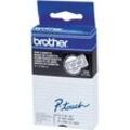 Brother P-Touch Band TC-103 blau auf transparent 12mm / 7,7m laminiert