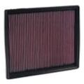 K&N Filters Luftfilter OPEL,CHEVROLET,VAUXHALL 33-2787 Motorluftfilter,Filter für Luft