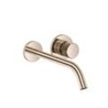 Dornbracht META PURE Waschtisch-Wand-Armatur ohne Ablaufgarnitur META 36861664 Light Gold, 36861664- 36861664-26