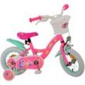 TPFSports Barbie Kinderfahrrad - Mädchen - 12 Zoll - 2 Handbremsen - Rosa