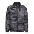 Steppjacke COLUMBIA "Powder Lite™ II Printed Jacket" Gr. L, schwarz (schwarz mod ca), Herren, Obermaterial: 100% Polyester. Futter: 100% Polyester. Wattierung: 100% Polyester, Jacken