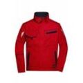 Funktionelle Jacke JN849 Gr. s red/navy - James&nicholson