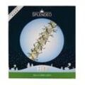 Splendeo Extreme density lightchain - 2000 LEDs - Arizona white (blass Orange) - schwarzes Kabel - 25 m - Zuleitung: 3 m - Transformator