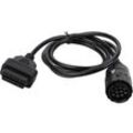 Trade-Shop OBD2 Adapter Kabel Bluetooth für bmw 10pol kompatibel mit bmw K26 (r 900 rt, r 1200 rt), K27 (r 1200 r), K28 (r 1200 st) Motorrad