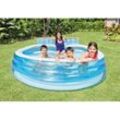 Swim Center Lounge Family Pool Planschbecken Rückenlehne 224 x 216 x 76 cm - Intex