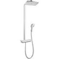 hansgrohe Raindance Select Showerpipe 27286400 E360 1Jet, weiß chrom, mit Brausearm 380 mm