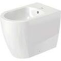 Duravit ME by Starck Stand Bidet 2289100000 37 x 60 cm, weiss, 1 Hahnloch, mit Überlauf