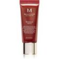 Missha M Perfect Cover BB Creme mit sehr hohem UV-Schutz kleine Packung Farbton No. 21 Light Beige SPF 42/PA+++ 20 ml