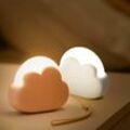 Kinder-LED-Wolken-Nachtlicht [2er-Set] Schlafzimmer-Nachtlampe für Babys, die stillen, Nachtlicht für Erwachsene, Rosa + Weiß, Guazhuni