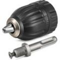 Keyoung - Selbstspannendes SDS-Bohrfutter 1,5-13 mm 1/2-20UNF mit SDS-plus-Adapter. Für Bosch Metabo Bohrmaschine etc.