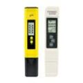 Schwimmbad-pH-Tester, 4-in-1 elektronisches PH-TDS-Messgerät, Wasserqualitätstester, Temperatur mit LCD-Display, Test für Trinken, Aquarien,