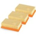 Qiedie - 3er-Pack WD6P Ersatz-Flachfaltenfilter für Karcher MV4 MV5 MV6 WD4 WD5 WD6, WD4P WD5P WD6P Nass-Trockensauger – ersetzt 2.863-005.0