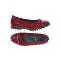 Gabor Damen Ballerinas, rot, Gr. 6.5