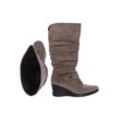 Geox Damen Stiefel, beige, Gr. 36