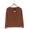 Comma Damen Sweatshirt, braun, Gr. 36