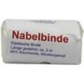 Nabelbinde 6 cm m.Band m.Cellophan 1 St