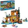 LEGO Friends 42626 Abenteuercamp mit Kayak Bausatz, Mehrfarbig