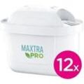 BRITA 120597 MAXTRA PRO All-in-1 Pack 12 Filterkartuschen, Weiß