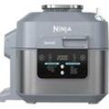 NINJA ON400EU Speedi Rapid Cooking System Heißluftfritteuse 1760 Watt Sea Salt Grey