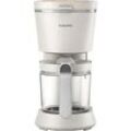 PHILIPS HD5120/00 Serie 5000 Eco Conscious Edition mit Glaskanne, 1,2 Liter, 1000 Watt, Kaffeemaschine Seidenweiß matt