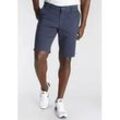 Chinoshorts DELMAO Gr. 44, N-Gr, blau (marine) Herren Hosen mit Details - NEUE MARKE