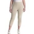 7/8-Hose KJBRAND "Susie Sensitiv 7/8" Gr. 54, N-Gr, beige, Damen, Web, Obermaterial: 72% Elasthan, 28% Polyamid, Hosen, mit hohem Elasthan-Anteil