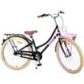 TPFSports Excellent Kinderfahrrad - Mädchen - 26 Zoll - 3 Gänge - Rücktritt + Handbremse - Schwarz