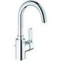 Grohe Eurostyle Cosmopolitan Waschtisch-Armatur 23043003 chrom, L-Size, mit Ablaufgarnitur, innenliegende Wasserführung