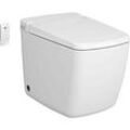 Vitra V-care Prime Stand-Dusch-WC 7232B403-6217 weiß, mit Bidetfunktion, WC-Sitz Thermoplast