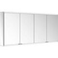 Keuco Royal Modular 2.0 Spiegelschrank 800411160100500 1600 x 700 x 160 mm, 2 Steckdosen, 2 Doppel-USB-Ladestellen, Wandvorbau, 4-türig