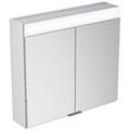 Keuco Edition 400 Spiegelschrank 21531171301 710x650x167mm, Wandvorbau, mit LED-Beleuchtung