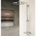 Grohe Rainshower 400 Duschsystem 27174001 chrom, mit Aufputz-Thermostat mit Aquadimmer