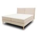 Domo Boxspringbett mit Rückenfunktion - Beige