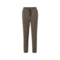 Joggpants mit Hahnentritt-Jacquard - Schwarz - Gr.: M