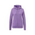 Sweatjacke - Lila - Gr.: XL