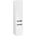 Villeroy & Boch Subway 2.0 Hochschrank A70710DH 35 x 165 x 37 cm, links, glossy white, Griff chrom