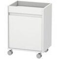 Duravit Ketho Rollcontainer KT2530L1818 50 x 67 x 36 cm, Anschlag links, weiss