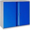 Phoenix SC Schrank Stahl 1 Abschließbar 1.000 x 500 x 1.000 mm Grau, Blau