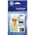 Brother LC-3217 Original Tintenpatrone Schwarz, Cyan, Magenta, Gelb Multipack 4 Stück