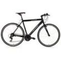 Fitnessbike KS CYCLING "Lightspeed" Gr. 3, schwarz, Fahrräder, 58cm, 28 Zoll (71,12cm), für Damen und Herren, Kettenschaltung